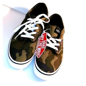 Camo Atwood Vans Youth